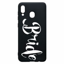 Чехол для Samsung A30 Невеста - PrintSalon