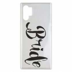 Чехол для Samsung Note 10 Plus Невеста-PrintSalon Чехол для Samsung Note 10 Plus Невеста