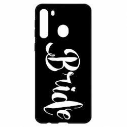 Чехол для Samsung A21 Невеста - PrintSalon