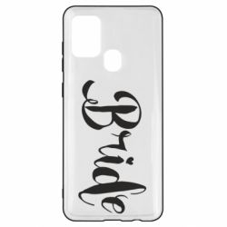 Чехол для Samsung A21s Невеста - PrintSalon