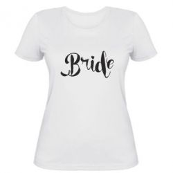 Женская футболка Невеста - PrintSalon