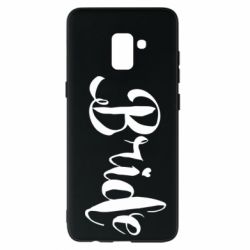 Чехол для Samsung A8+ 2018 Невеста - PrintSalon