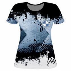 Женская футболка 3D New BMW - PrintSalon