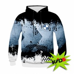 Детское 3D худи New BMW - PrintSalon