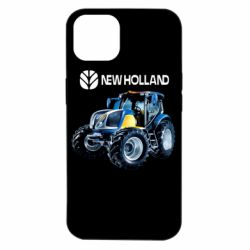 Чехол для iPhone 14 New Holland tractor