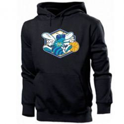 Чоловіче худі New Orleans Hornets Logo - PrintSalon