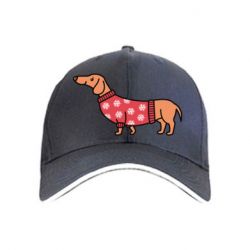Кепка New Year's Dachshund - PrintSalon