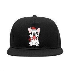 Снепбек New Year's French Bulldog - PrintSalon