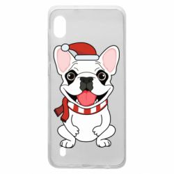 Чохол для Samsung A10 New Year's French Bulldog - PrintSalon