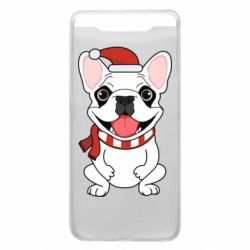 Чохол для Samsung A80 New Year's French Bulldog - PrintSalon