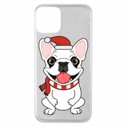 Чохол для iPhone 11 New Year's French Bulldog - PrintSalon