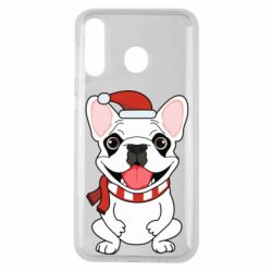 Чохол для Samsung M30 New Year's French Bulldog - PrintSalon