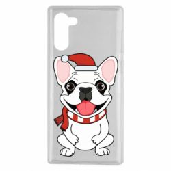 Чохол для Samsung Note 10 New Year's French Bulldog - PrintSalon