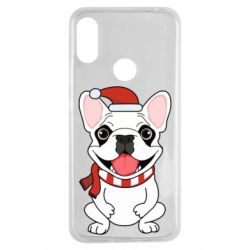 Чохол для Xiaomi Redmi Note 7 New Year's French Bulldog - PrintSalon