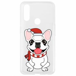 Чохол для Oppo A31 New Year's French Bulldog - PrintSalon