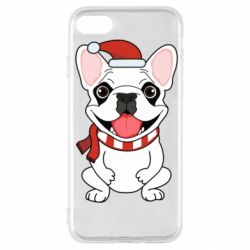 Чохол для iPhone SE 2020 New Year's French Bulldog - PrintSalon