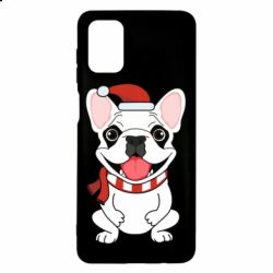 Чохол для Samsung M51 New Year's French Bulldog - PrintSalon