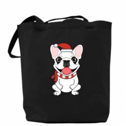 Торба New Year's French Bulldog - PrintSalon