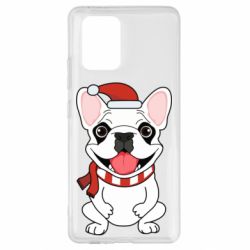 Чохол для Samsung S10 Lite New Year's French Bulldog - PrintSalon