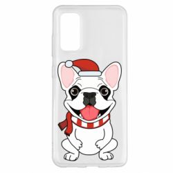 Чохол для Samsung S20 New Year's French Bulldog - PrintSalon
