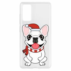 Чохол для Samsung S20 FE New Year's French Bulldog - PrintSalon