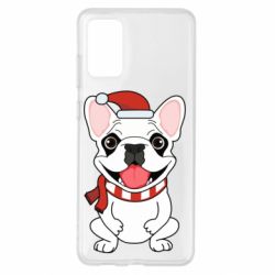 Чохол для Samsung S20+ New Year's French Bulldog - PrintSalon