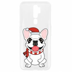 Чохол для Oppo A5/A9 2020 New Year's French Bulldog - PrintSalon