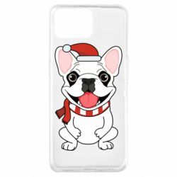 Чохол для Oppo A73New Year's French Bulldog - PrintSalon