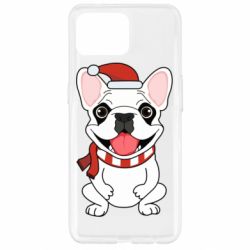 Чохол для Oppo Reno 4 Lite New Year's French Bulldog - PrintSalon