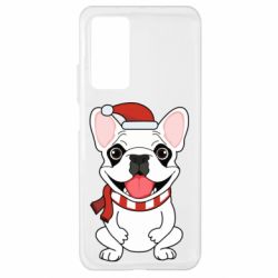 Чохол для Xiaomi Mi 10T / 10T Pro New Year's French Bulldog - PrintSalon