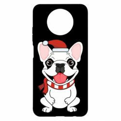 Чехол для Xiaomi Redmi Note 9 5G/Redmi Note 9T New Year's French Bulldog