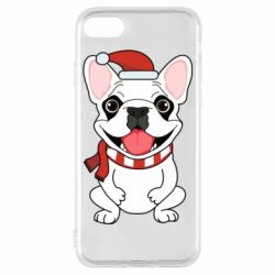 Чохол для iPhone 7 New Year's French Bulldog - PrintSalon