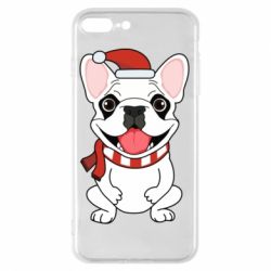 Чохол для iPhone 7 Plus New Year's French Bulldog - PrintSalon