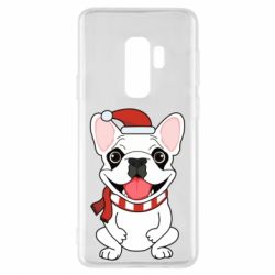 Чохол для Samsung S9+ New Year's French Bulldog - PrintSalon