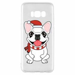 Чохол для Samsung S8 New Year's French Bulldog - PrintSalon