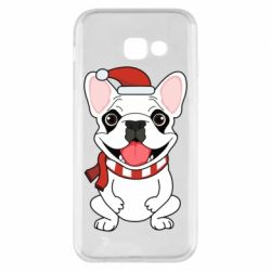 Чохол для Samsung A5 2017 New Year's French Bulldog - PrintSalon