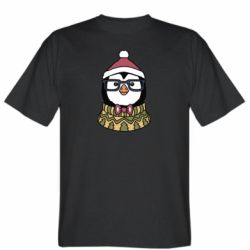 Мужская футболка Stedman New Year's Penguin-PrintSalon Мужская футболка Stedman New Year's Penguin
