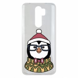 Чехол для Xiaomi Redmi Note 8 Pro New Year's Penguin - PrintSalon