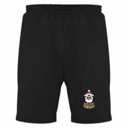 Мужские шорты New Year's Penguin - PrintSalon