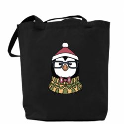 Шоппер New Year's Penguin - PrintSalon