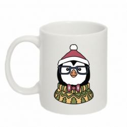 Чашка 320ml New Year's Penguin