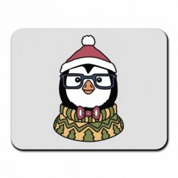 Коврик для мыши New Year's Penguin - PrintSalon