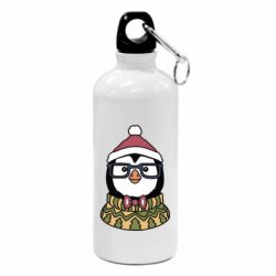 Фляга New Year's Penguin - PrintSalon