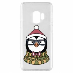 Чехол для Samsung S9 New Year's Penguin - PrintSalon