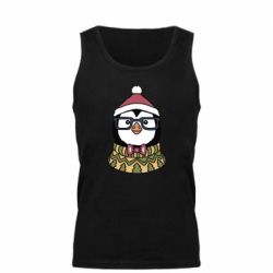Мужская майка New Year's Penguin - PrintSalon
