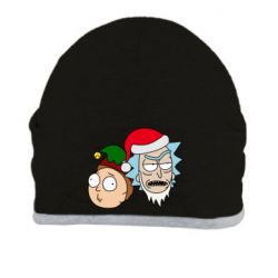 Шапка New Year's Rick and Morty - PrintSalon