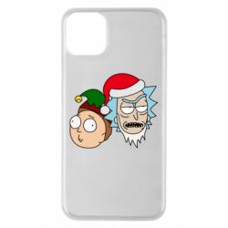 Чехол для iPhone 11 Pro Max New Year's Rick and Morty - PrintSalon