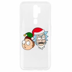 Чехол для Oppo A5/A9 2020 New Year's Rick and Morty
