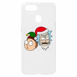 Чехол для Oppo A5s/A12 New Year's Rick and Morty - PrintSalon