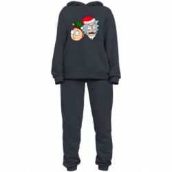 Женский костюм New Year's Rick and Morty - PrintSalon